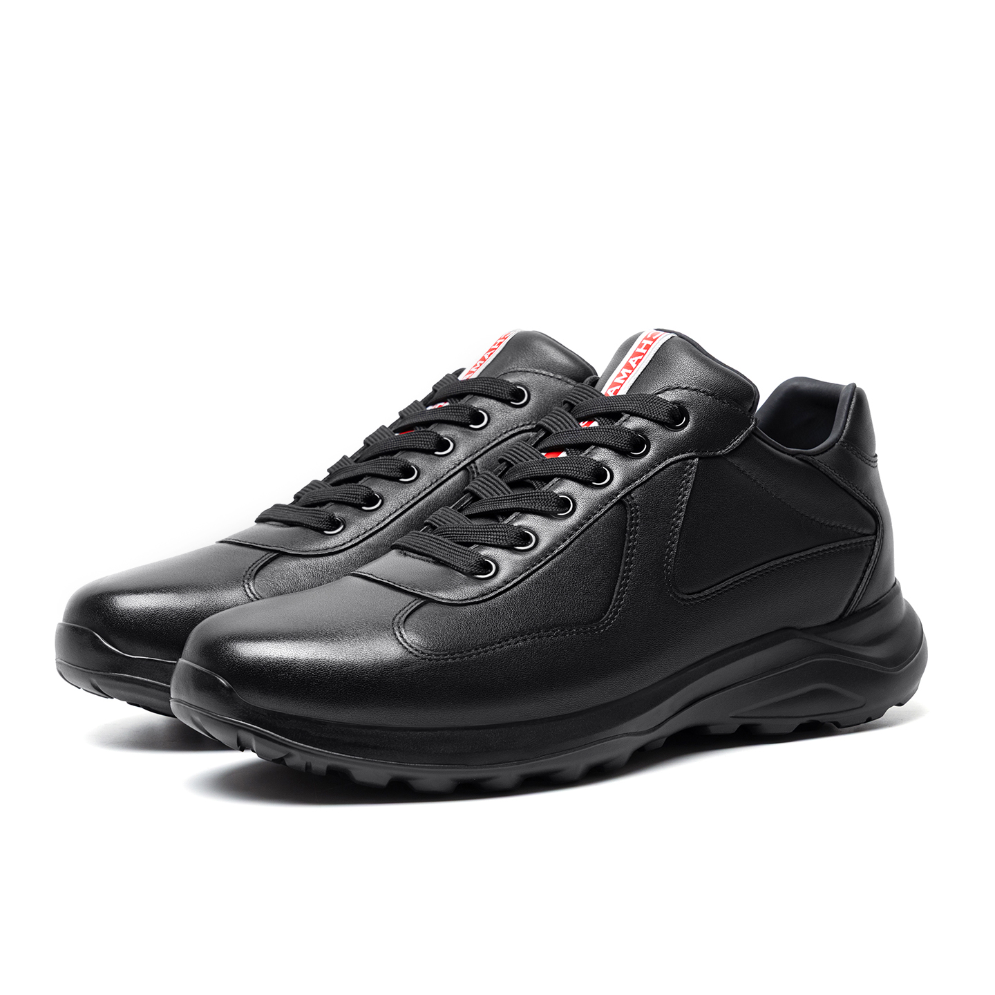 2025 New Arrival Factory Customization High Quality Luxury Casual Running Shoes Sneakers Genuine Cow Leather  Breathable Round Toe Men Sports Shoes Height Increasing 7cm