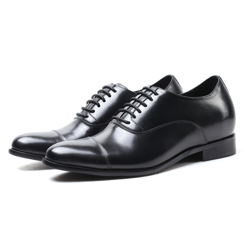 OEM Wholesale pure latest genuine leather dress wedding formal elevator shoes
