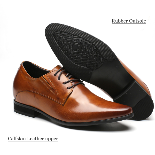 Chinese guangzhou shoes supplier soft calf leather party elevator dress shoes