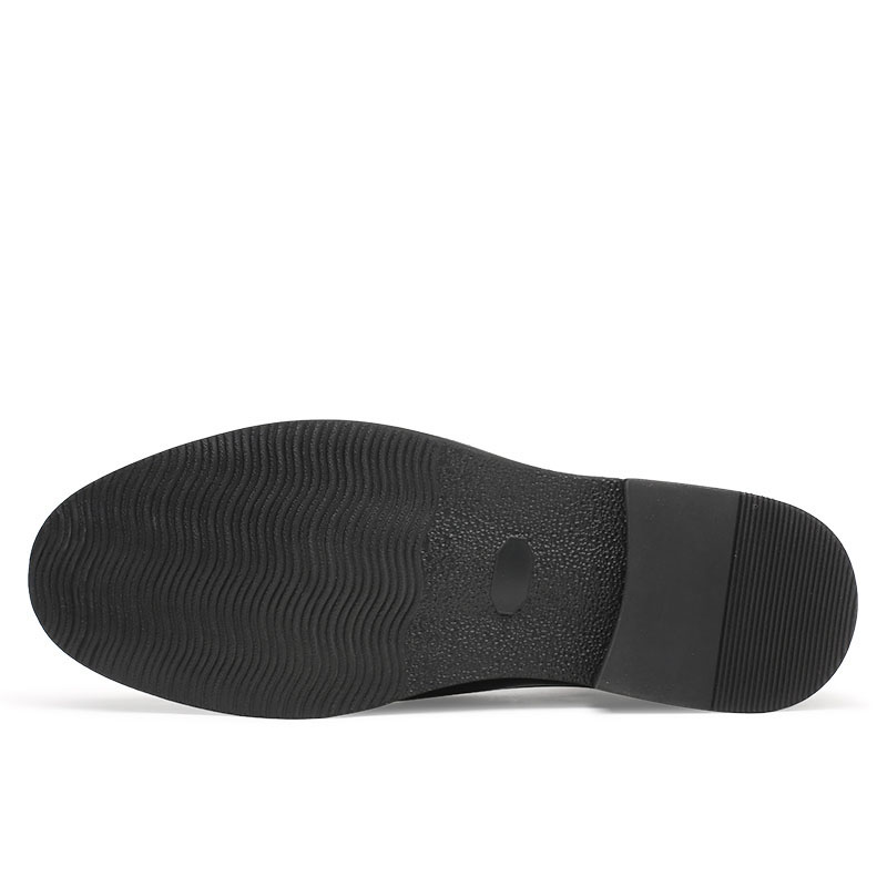 Black 6cm Height Men Dress Elevator Shoes
