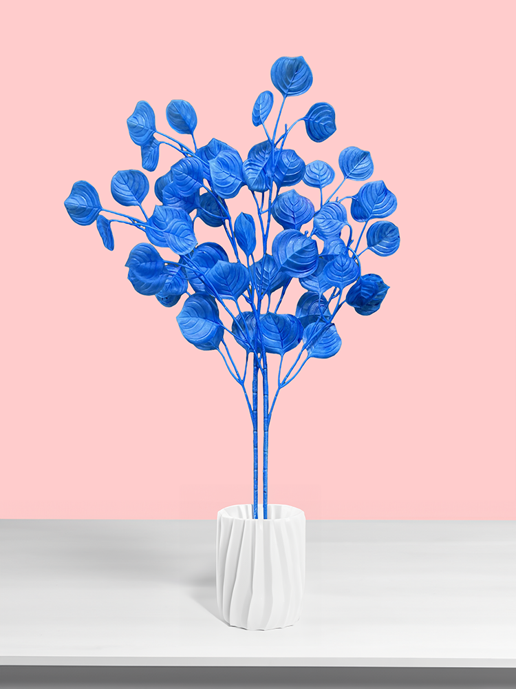 Wedding Series, Artificial Plant Dark Blue