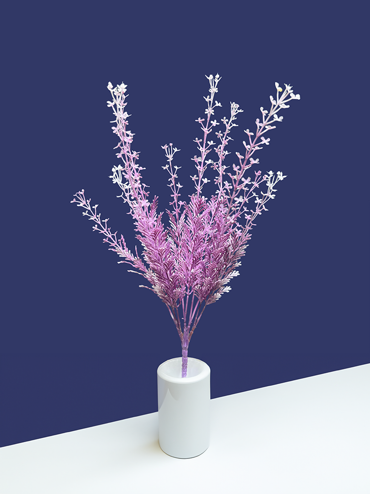 Wedding Series, Artificial Plant Lavender Color