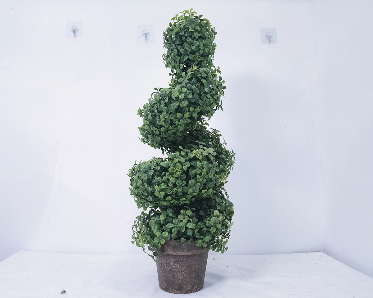 Milky Way leaf B Ophiopogon japonicus simulated serpentine tree