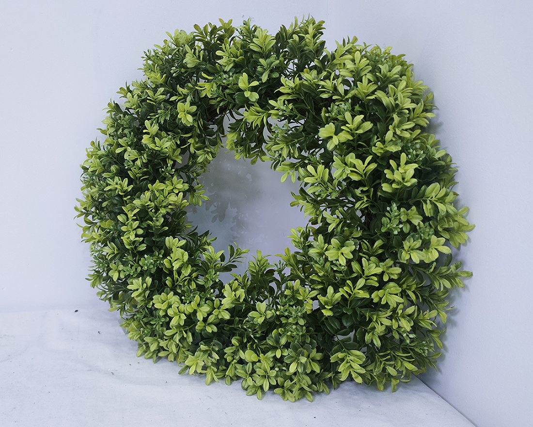 14-inch scorching sun wolfberry leaf, Yangchun apricot peach leaf B simulation Garland