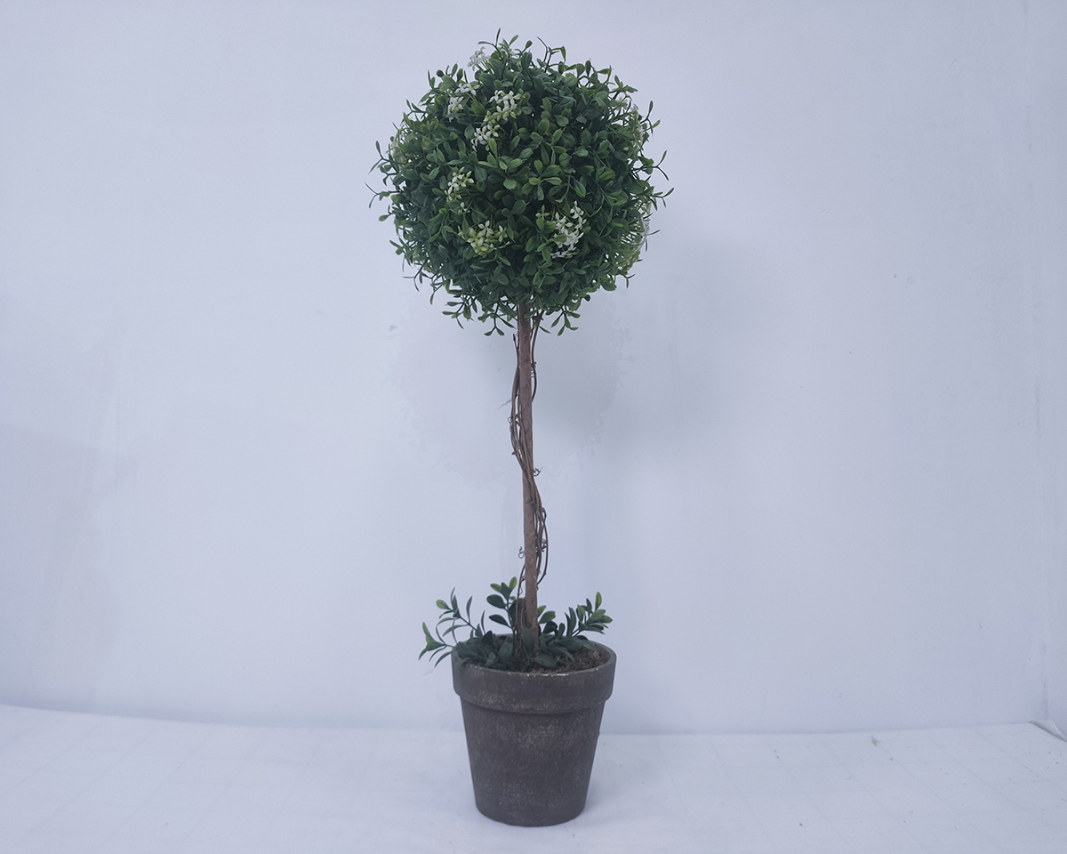 Four anti wolfberry leaf snow plum simulation ball tree