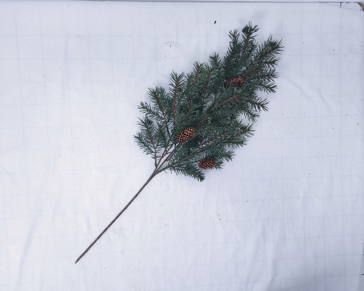 Angel pine fish slices pine simulated Christmas branches