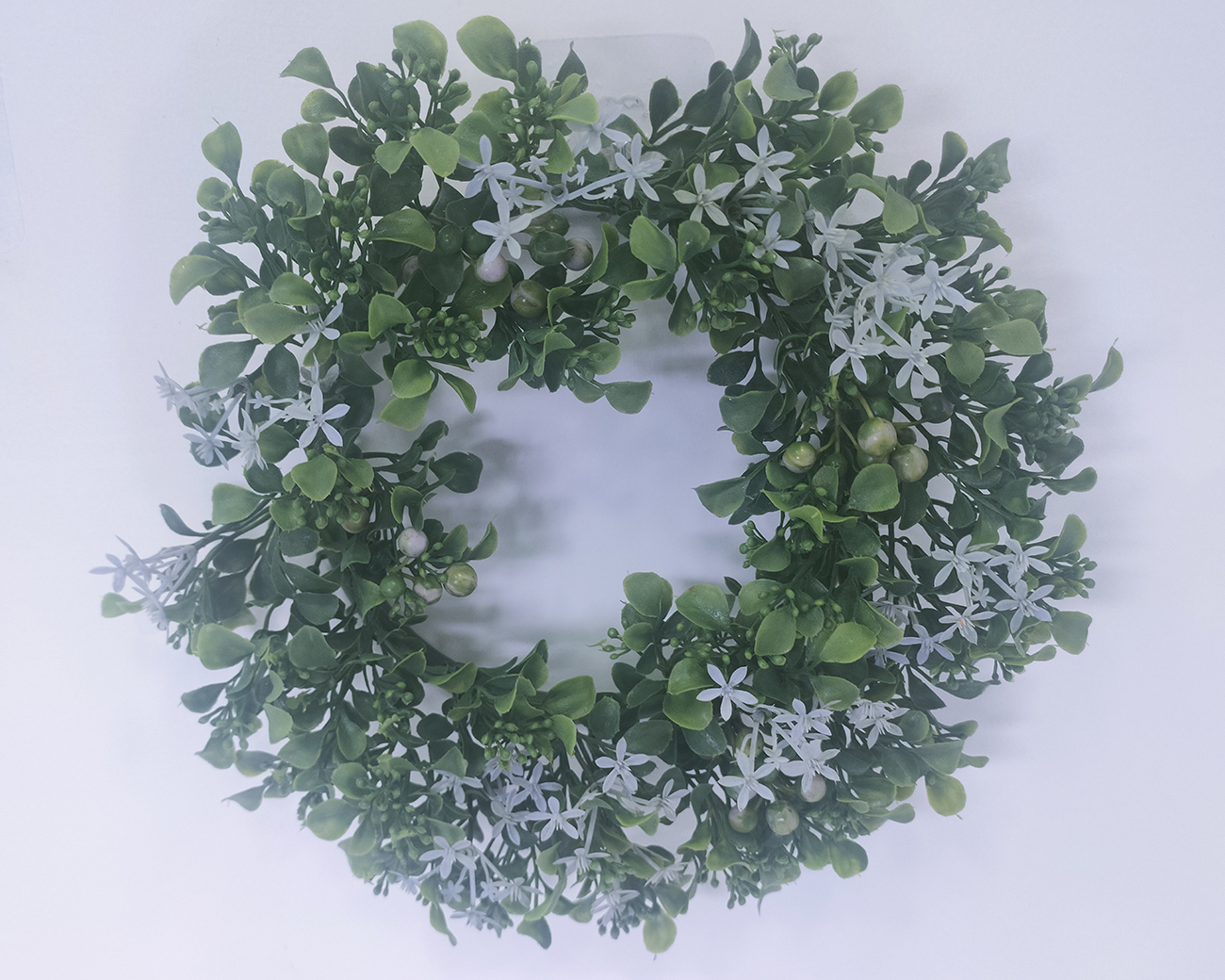 6.5-inch mizai orchid five star flower cinnabar fruit simulation wreath