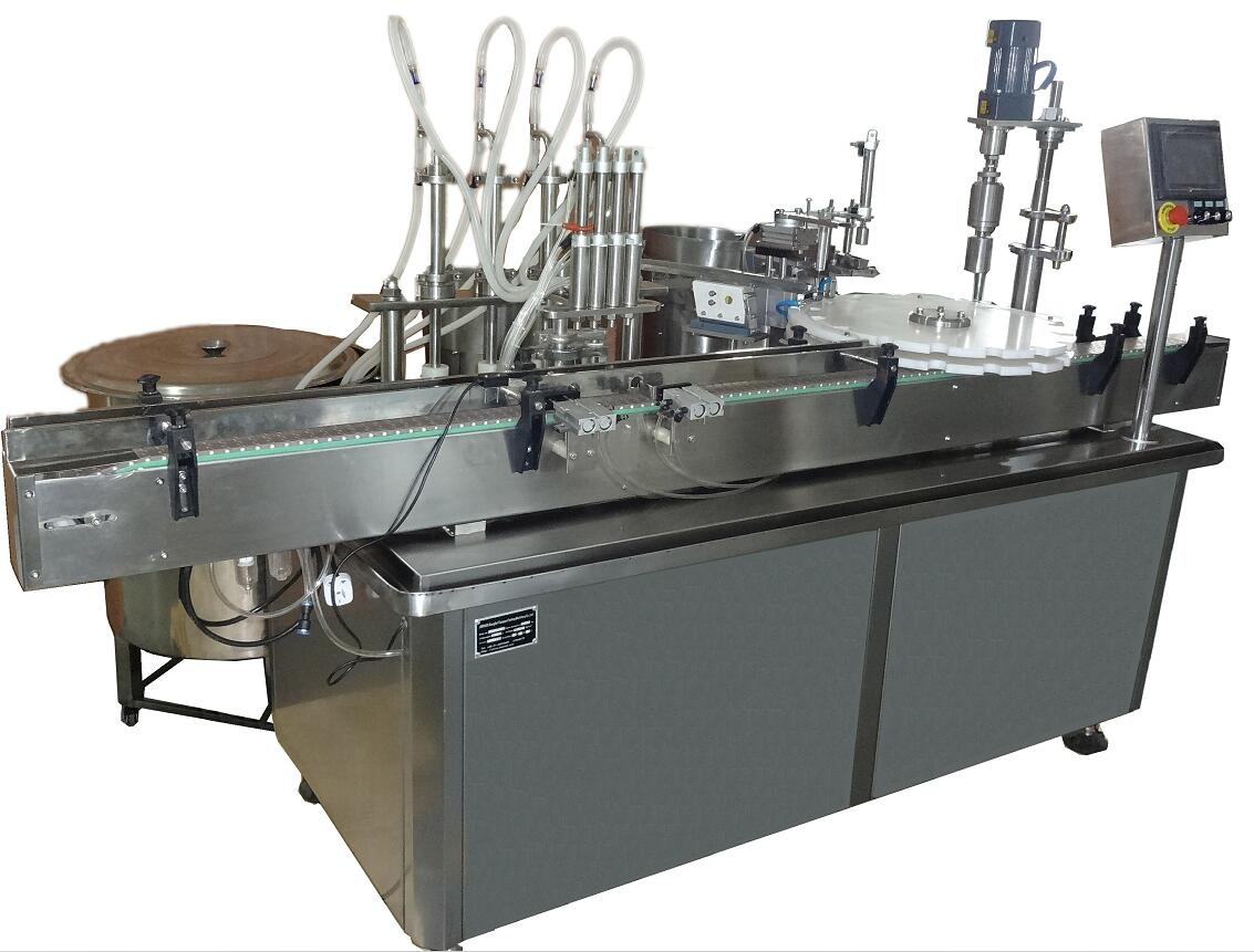 灌装旋（轧）盖一体机JG4-1X