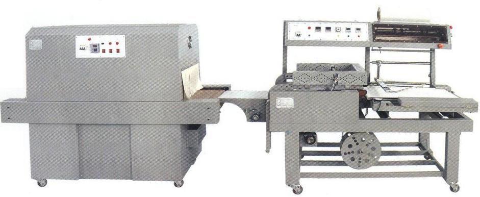 JL-4030全自动封切机+JSM4520收缩包装机