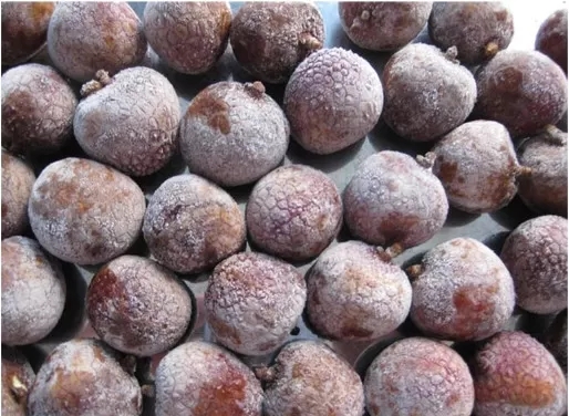 IQF Frozen Whole Unpeeled Lychee