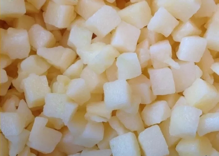 Frozen Apple Dices