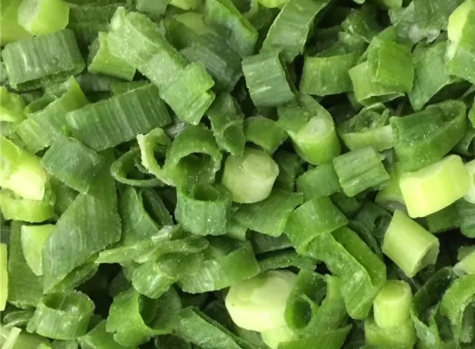 IQF Frozen Green Spring Onions