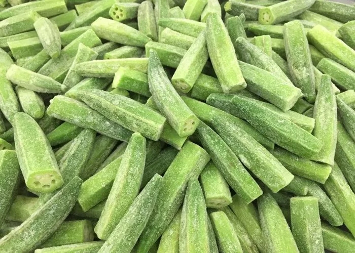 Frozen New Japanese okra whole