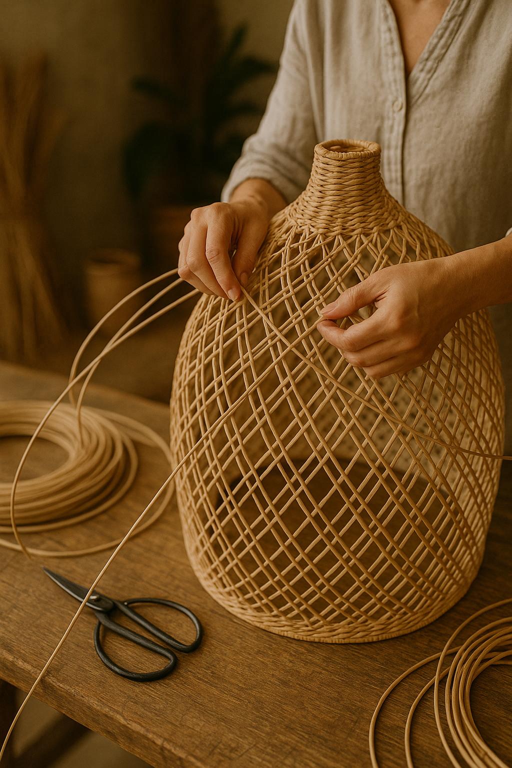 The Eco-Friendly Revolution: Why Organic Rattan Pendant Lights Dominate Green Interior Design