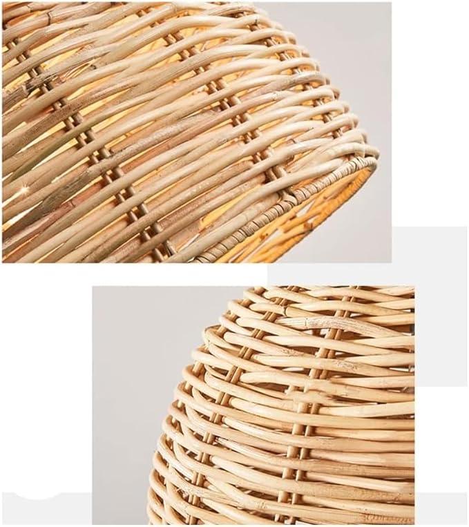 Natural Aesthetics to Light Up Your Life  Handwoven Rattan Pendant Lamp