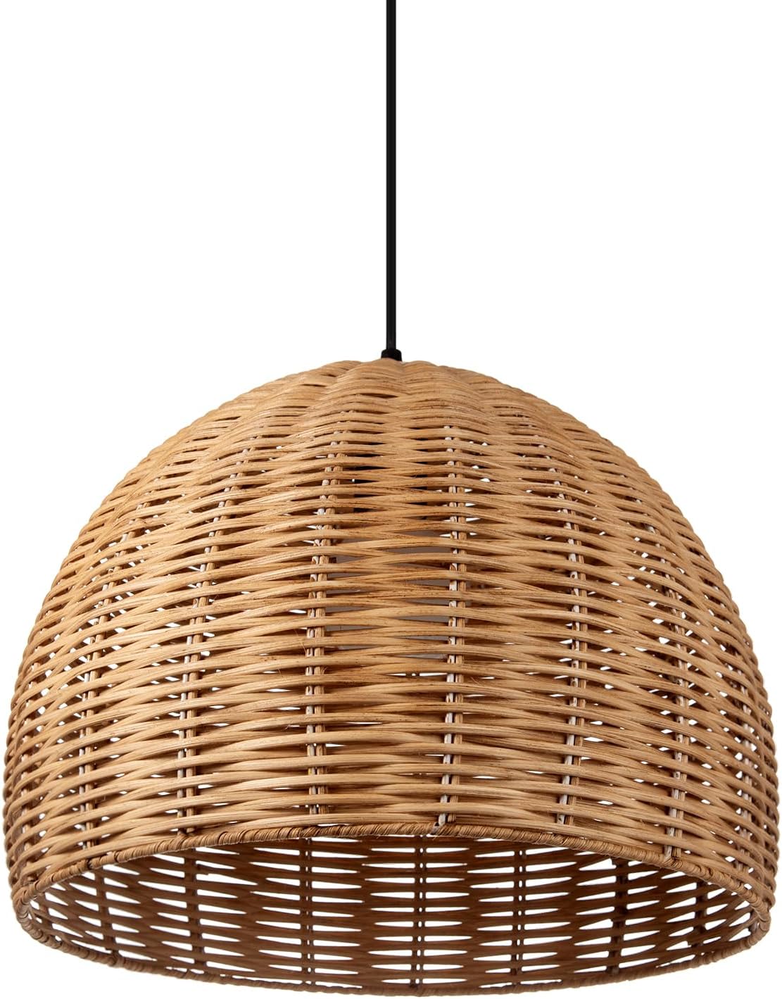 Natural Aesthetics to Light Up Your Life  Handwoven Rattan Pendant Lamp