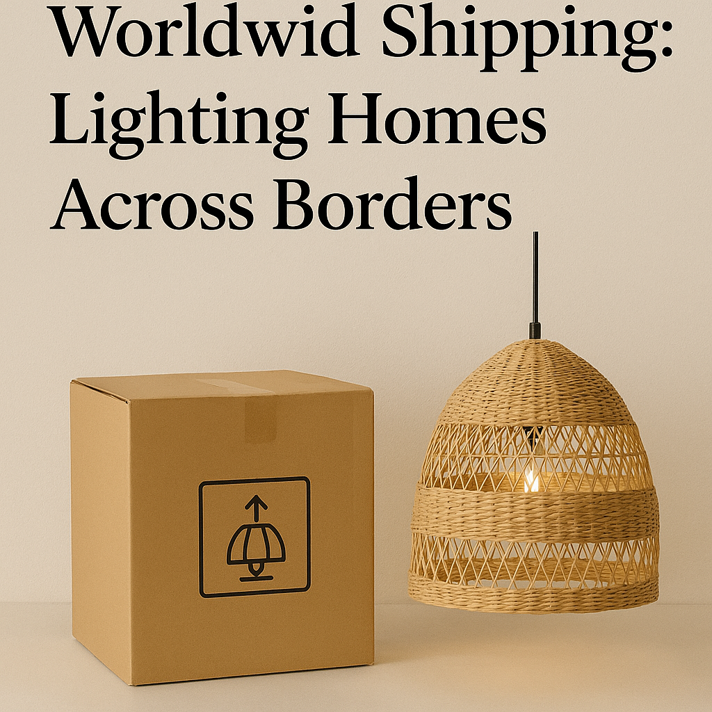 Worldwide Shipping: Lighting Homes Across Borders