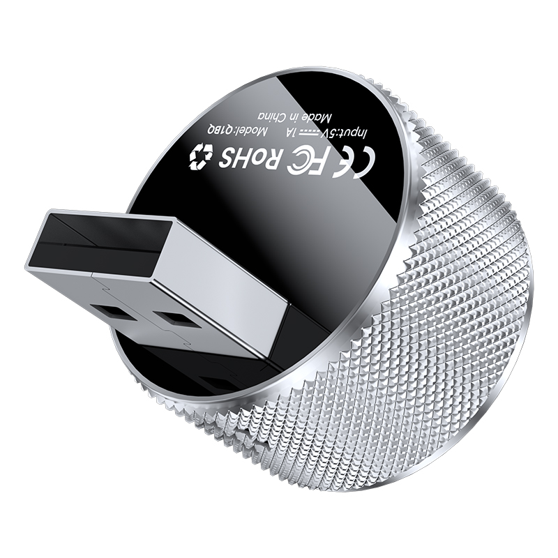 Clock Design Wireless 2 in 1 USB Carplay Adapter Mini