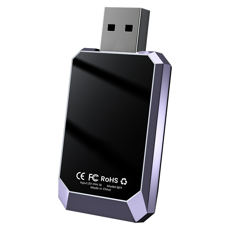 Zinc Metal   USB Carplay Adapter