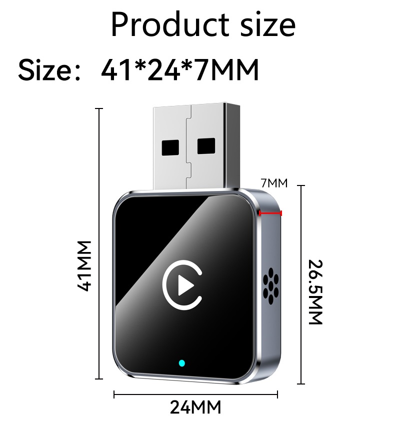 Mini Wireless CarPlay & Android Auto Adapter