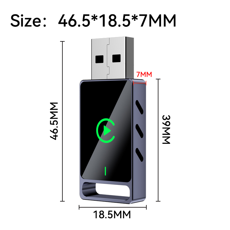 2-in-1 Carplay Android Auto Dongle