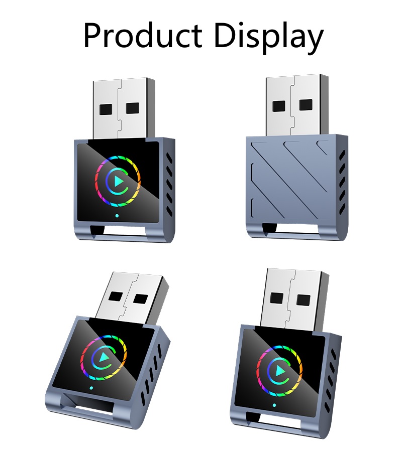 So Mini Car Play Box Universal Smart Plug Wireless USB Carplay Adapter