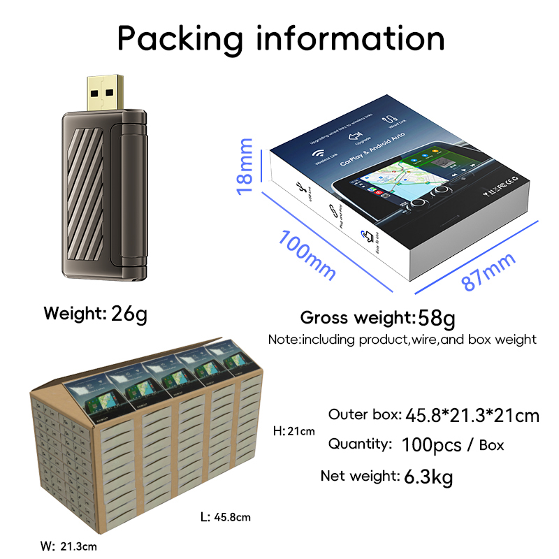 Wholesale netflix Youtube Wireless Android 13 AI Box Carplay