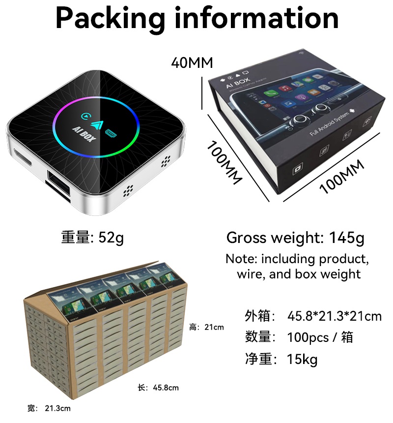 Car HD MI Wireless Android Carplay