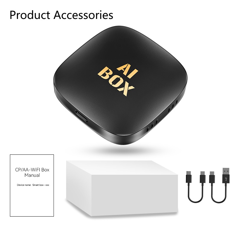 Wireless Carplay Adapter Android 13 Ai Box Streaming