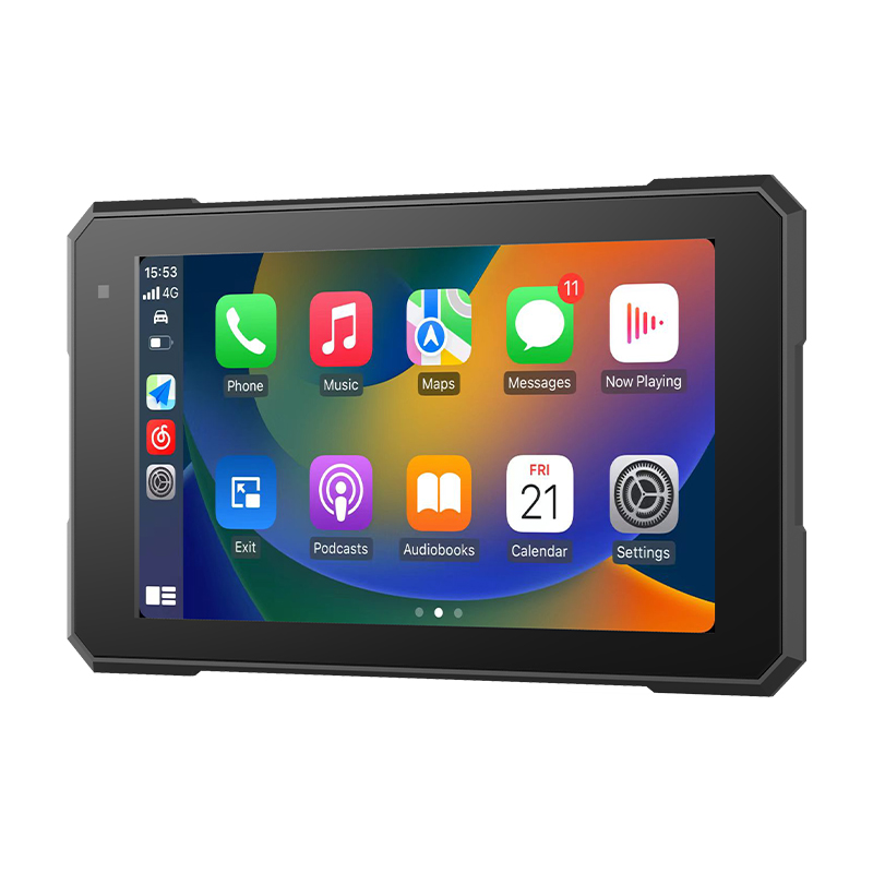 Portable Wireless CarPlay for Motorcycle