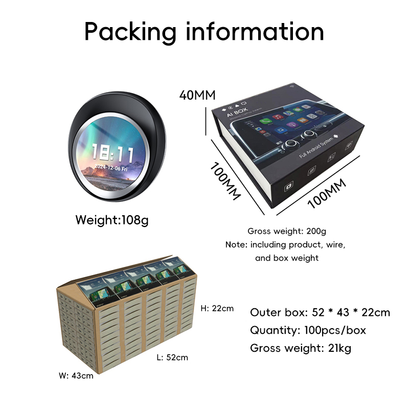 Wireless Carplay Ai Box Android 13