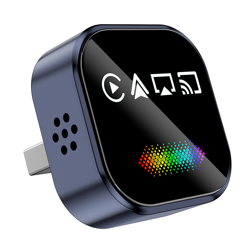 Wireless 4 in 1 CarPlay Adapter Android Auto Mirror Link CarPlay Dongle Plug and Play for Car