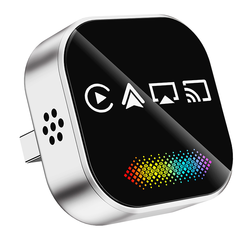 Wireless 4 in 1 CarPlay Adapter Android Auto Mirror Link CarPlay Dongle Plug and Play for Car