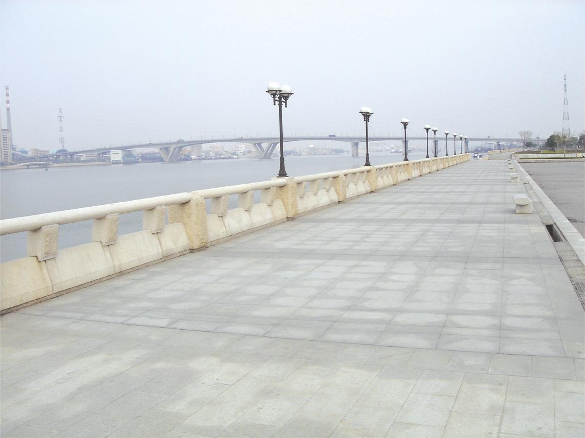 珠江两岸栏杆