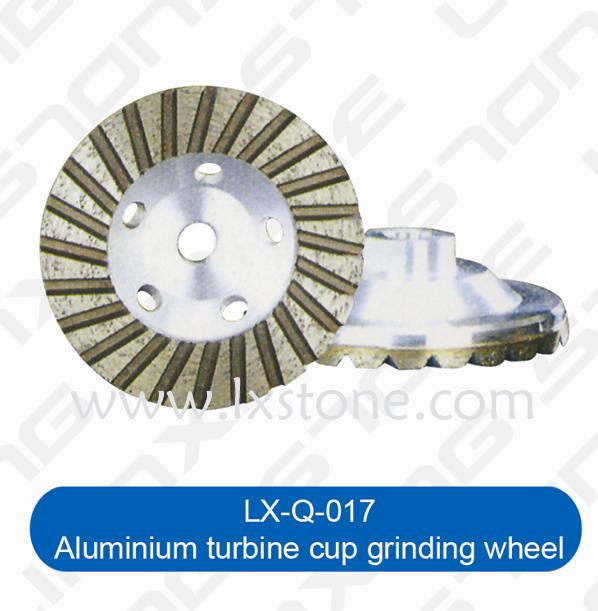 铝基体涡轮碗磨