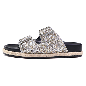 SILVER SLIPPERS