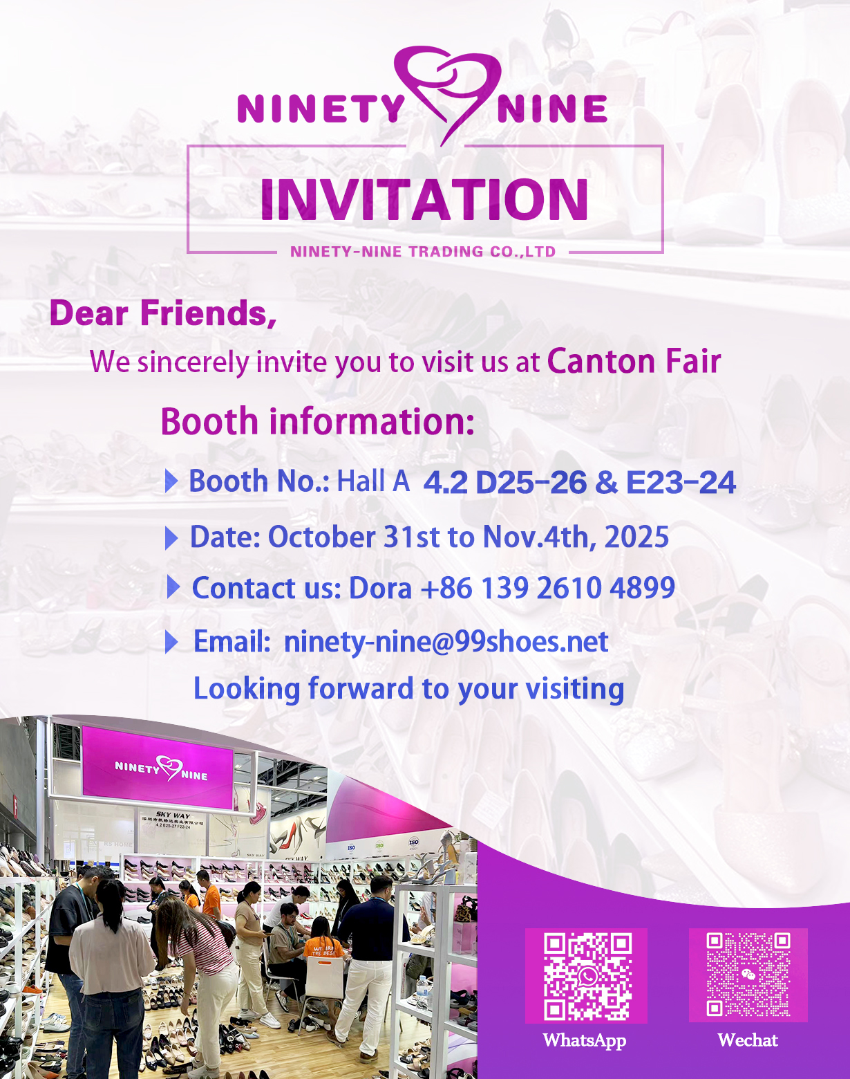 138th Canton Fair Invitation