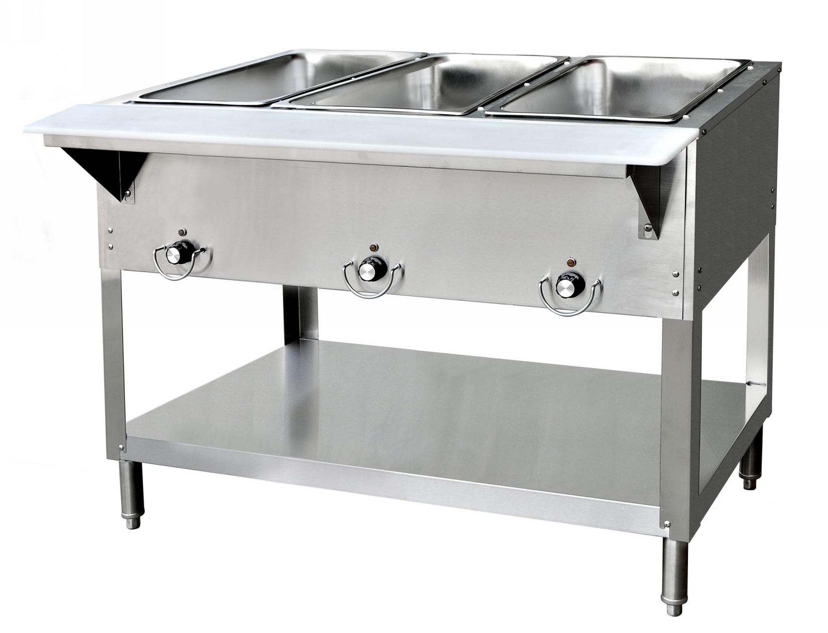 STAINLESS STEEL HOT TABLES