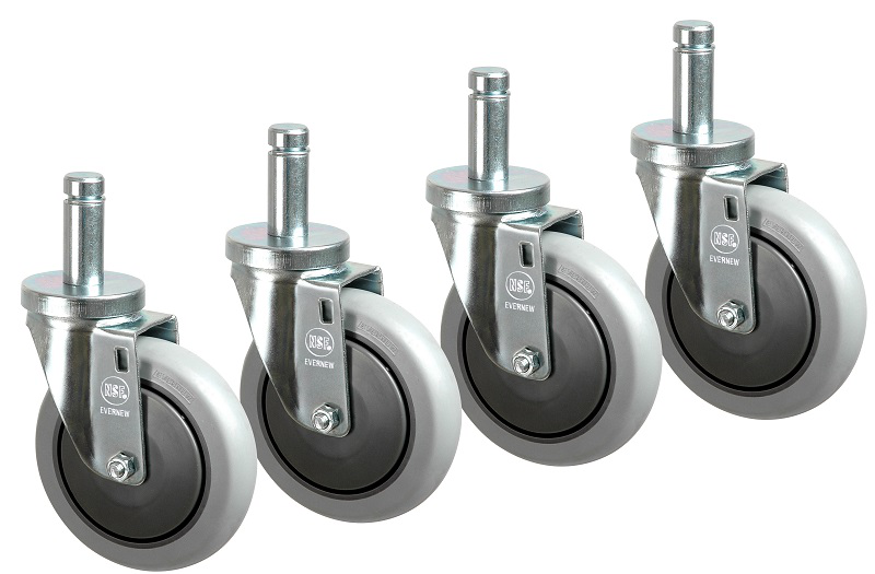 Thermoplastic Rubber (TPR) Stem Casters
