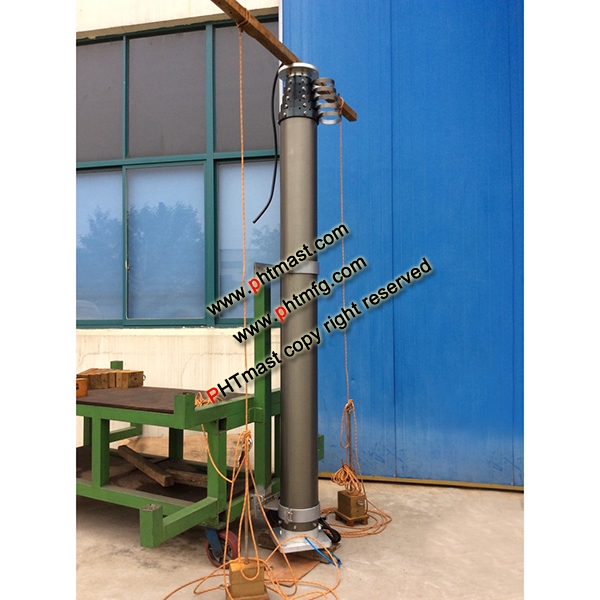 12m Emergency heavy duty lighting mast
