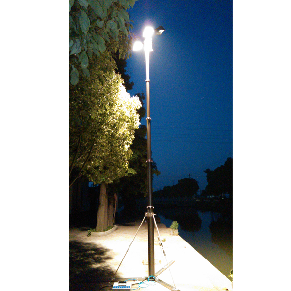 pneumatic telescopic mast for illumination pneumatic telescopic mast for illumination