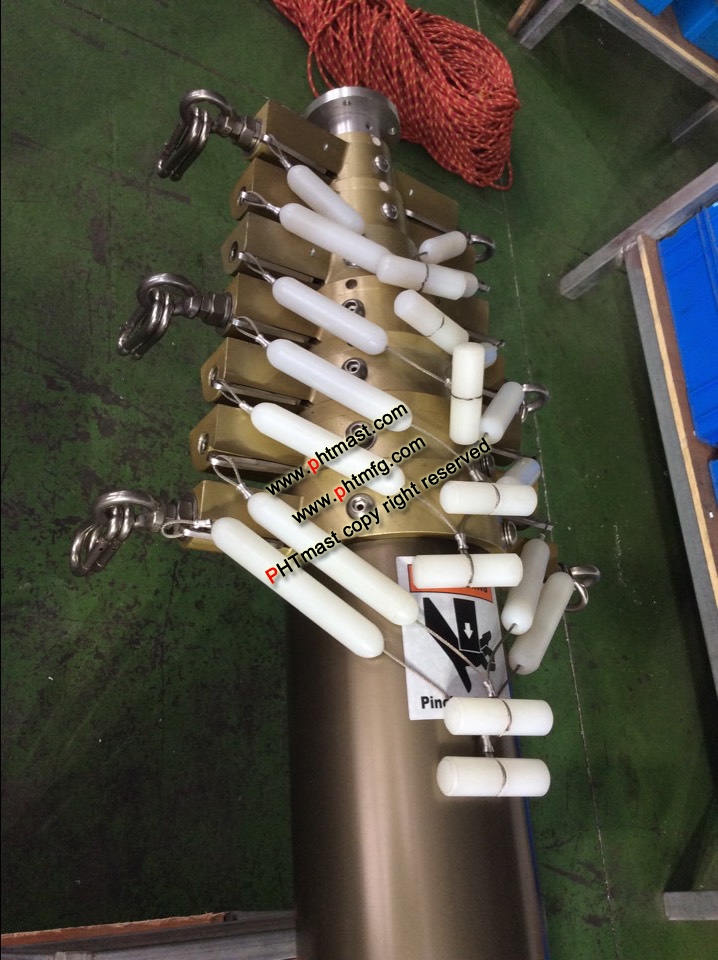 locking collar of 18m mast