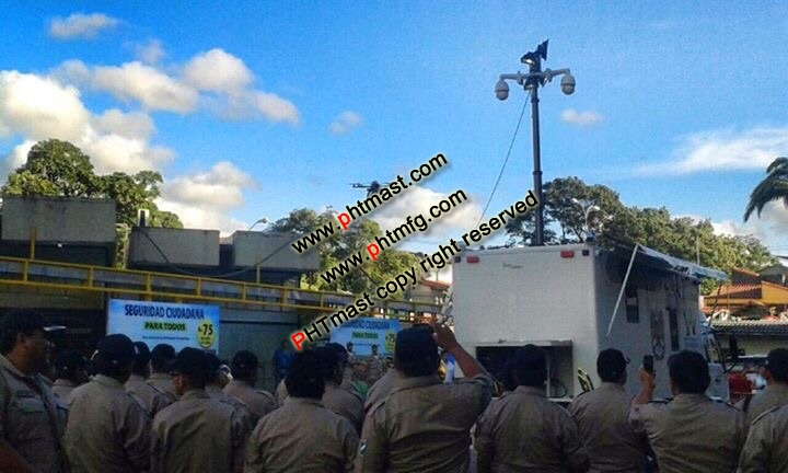 PHT-mast for Police Application