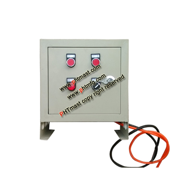 pneumatic telescopic mast lighting tower control