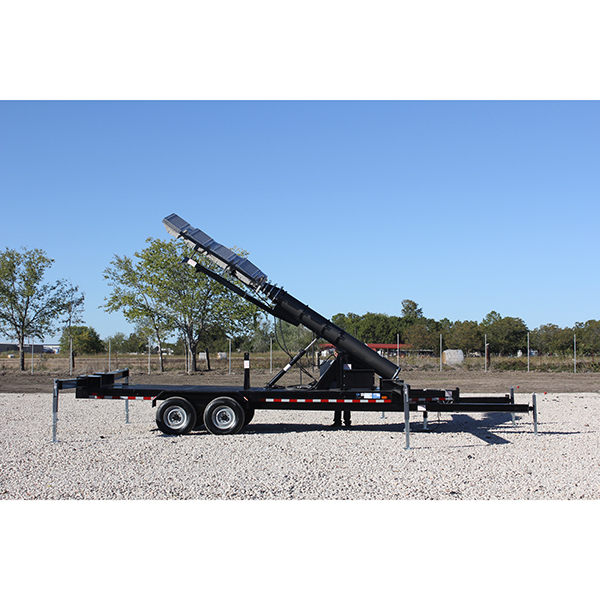 mast lighting system in tilting