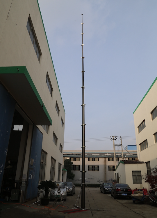 18m mast extending