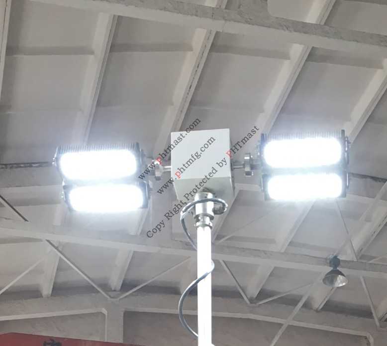 400W LED with turn tilt