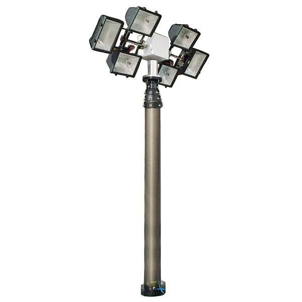 6m side mounting move lighting tower- 6000W lamps