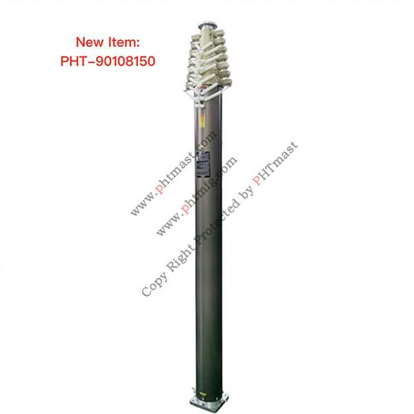 15m locking mast-100kg payloads-90108150