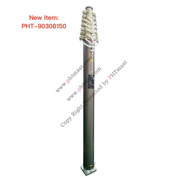15m Locking Mast-50kg payloads-90308150